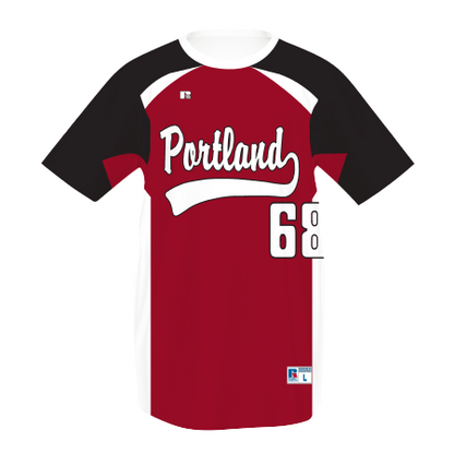 Youth FreeStyle Sublimated Crew Neck Performance Mesh Baseball Jersey
