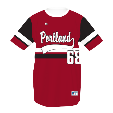 Youth FreeStyle Sublimated Crew Neck Performance Mesh Baseball Jersey