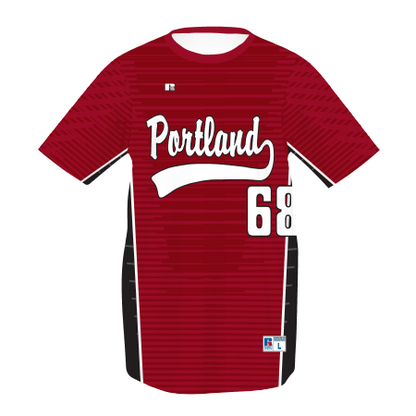 Youth FreeStyle Sublimated Crew Neck Performance Mesh Baseball Jersey