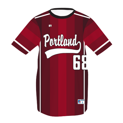 Youth FreeStyle Sublimated Crew Neck Performance Mesh Baseball Jersey