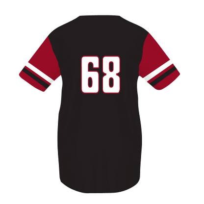 Youth FreeStyle Sublimated Crew Neck Performance Mesh Baseball Jersey