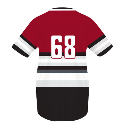 Youth FreeStyle Sublimated Crew Neck Performance Mesh Baseball Jersey