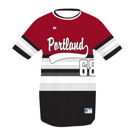 Youth FreeStyle Sublimated Crew Neck Performance Mesh Baseball Jersey
