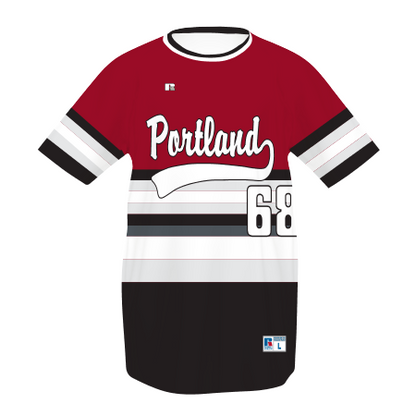 Youth FreeStyle Sublimated Crew Neck Performance Mesh Baseball Jersey