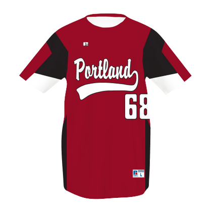Youth FreeStyle Sublimated Crew Neck Performance Mesh Baseball Jersey