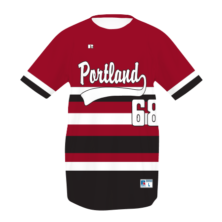 Youth FreeStyle Sublimated Crew Neck Performance Mesh Baseball Jersey