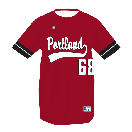 Youth FreeStyle Sublimated Crew Neck Performance Mesh Baseball Jersey