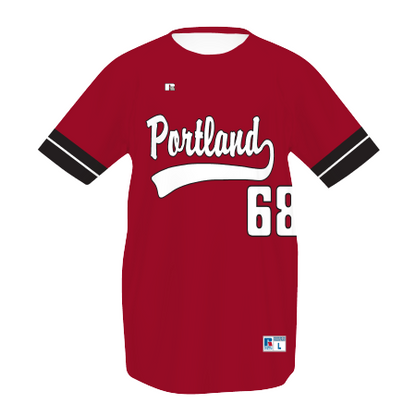 Youth FreeStyle Sublimated Crew Neck Performance Mesh Baseball Jersey