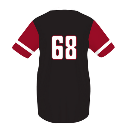 Youth FreeStyle Sublimated Crew Neck Performance Mesh Baseball Jersey
