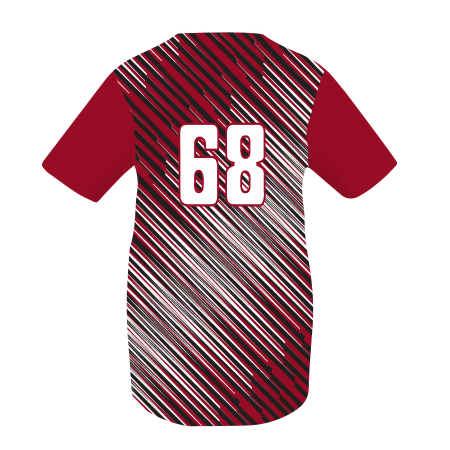 Youth FreeStyle Sublimated Crew Neck Performance Mesh Baseball Jersey