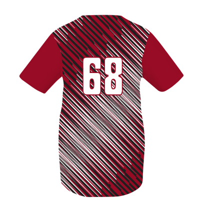 Youth FreeStyle Sublimated Crew Neck Performance Mesh Baseball Jersey