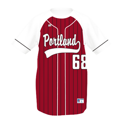 Youth FreeStyle Sublimated Crew Neck Performance Mesh Baseball Jersey