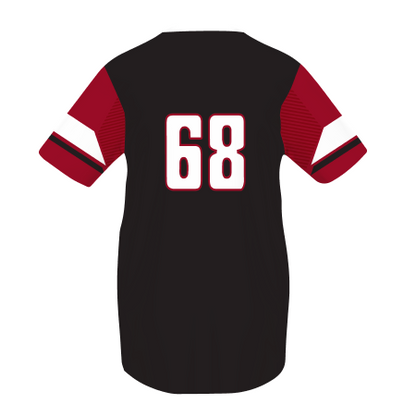 Youth FreeStyle Sublimated Crew Neck Performance Mesh Baseball Jersey