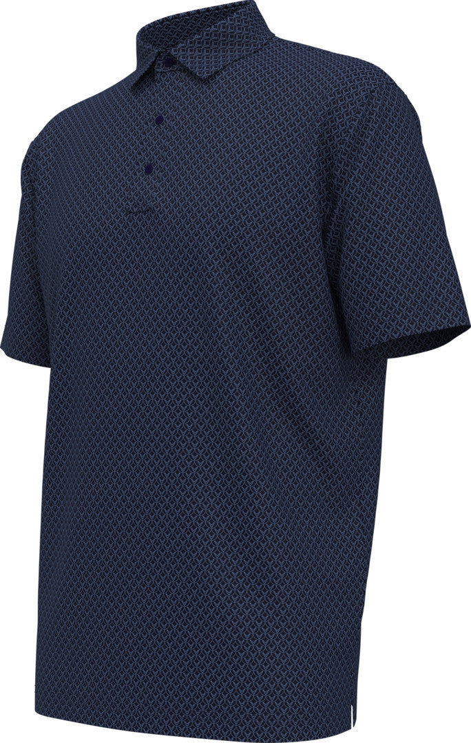 Ss All Over Stitched Chev Polo