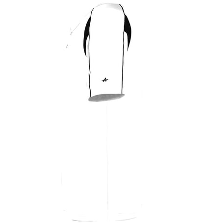 White and Black colored Pro Youth Placket jersey angled image on a white background