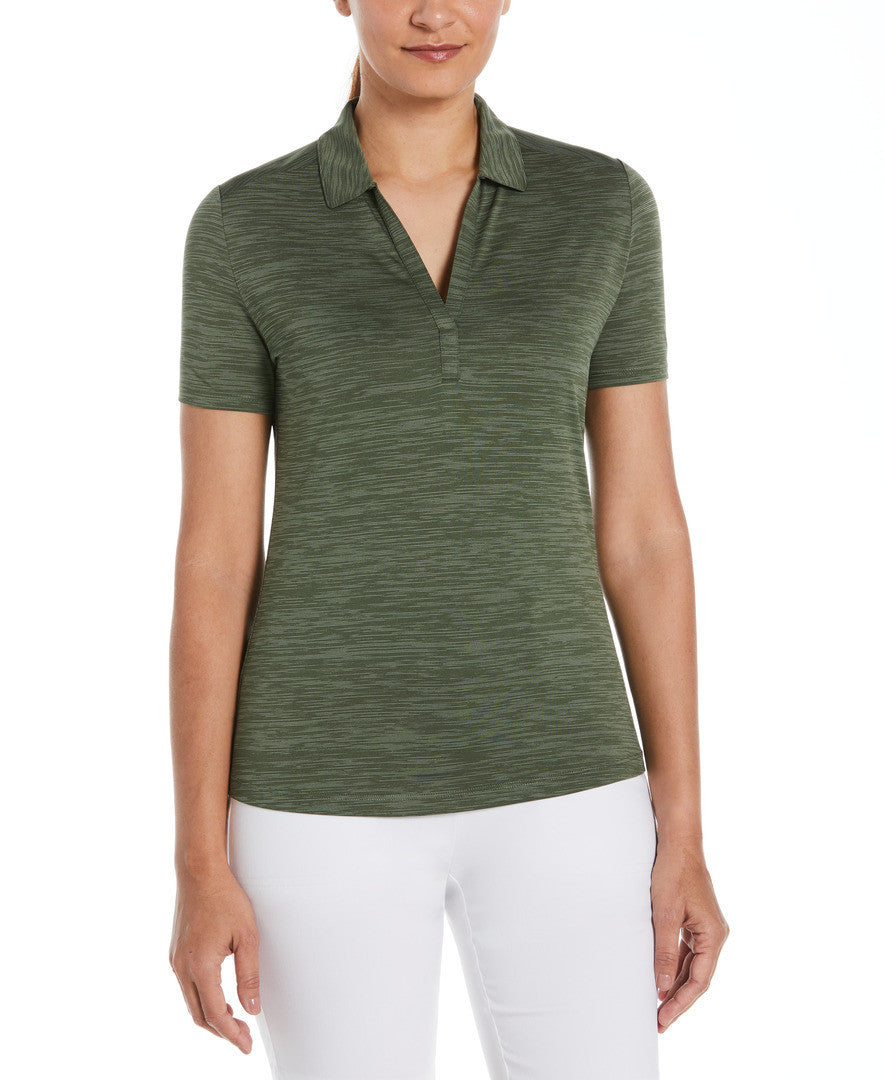Ladies Broken Stripe Polo