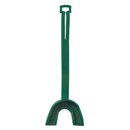 Vettex Model 90 Double-Bite Mouthguard in kelly color on white background