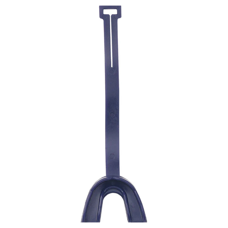 Vettex Model 90 Double-Bite Mouthguard in purple color on white background