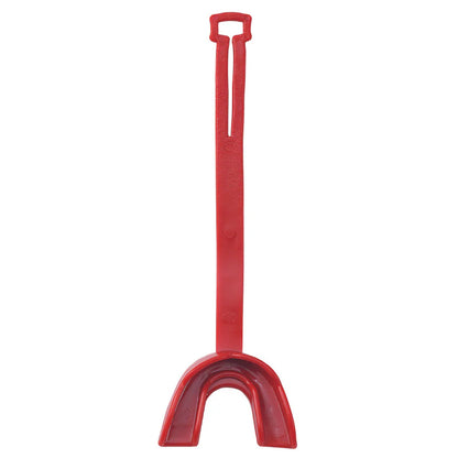Vettex Model 90 Double-Bite Mouthguard in scarlet color on white background