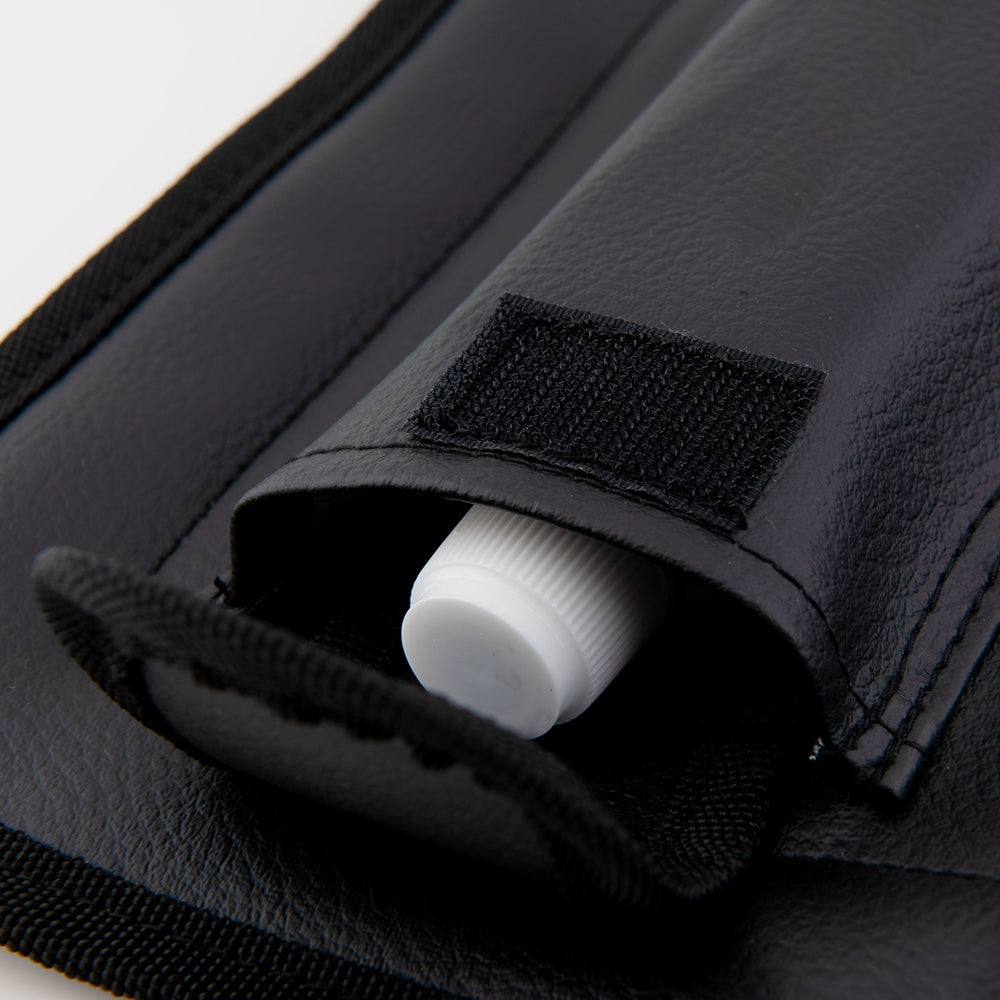 close up of a Black Deluxe Pine Tar Kit on a white background