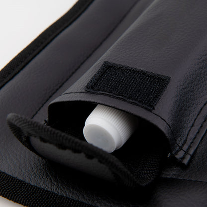 close up of a Black Deluxe Pine Tar Kit on a white background