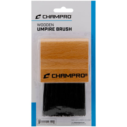 Champro wooden umpire brush in packaging