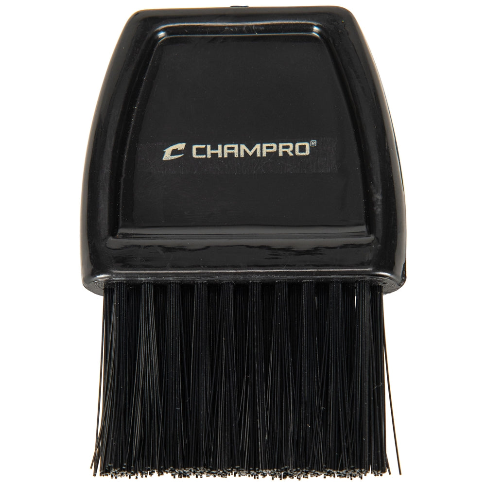Black umpire brush with visible Champro logo on a white background
