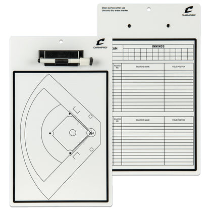 Champro Baseball / Softball Coach's Board - Dry Erase With Marker