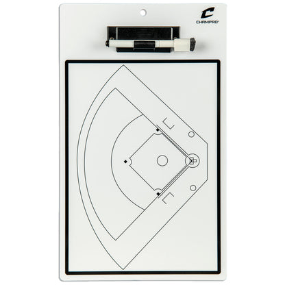Champro Baseball / Softball Coach's Board - Dry Erase With Marker