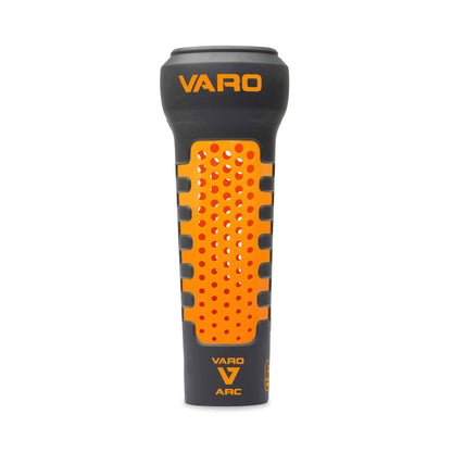 hyper orange and graphite colored  Varo ARC Bat Weight 12 Oz on white background