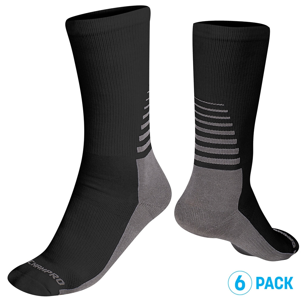 RIVAL CREW SOCK - 6-PACK