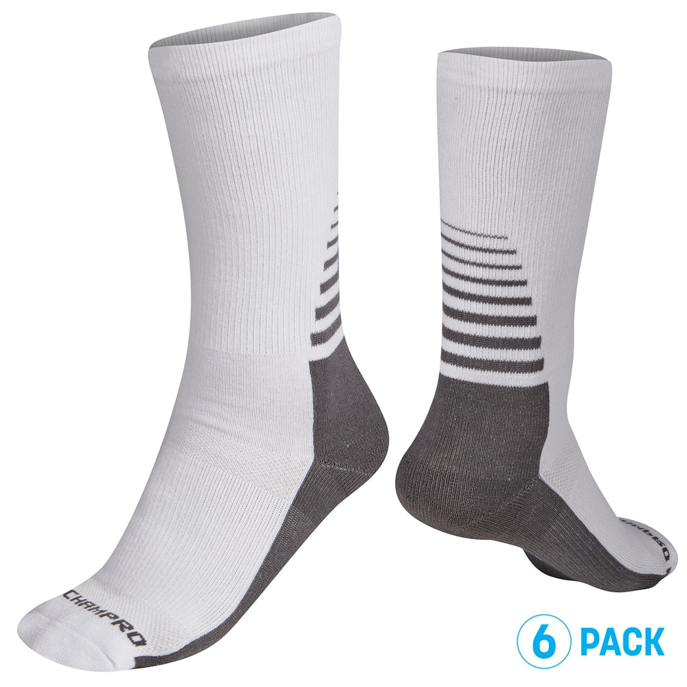 RIVAL CREW SOCK - 6-PACK
