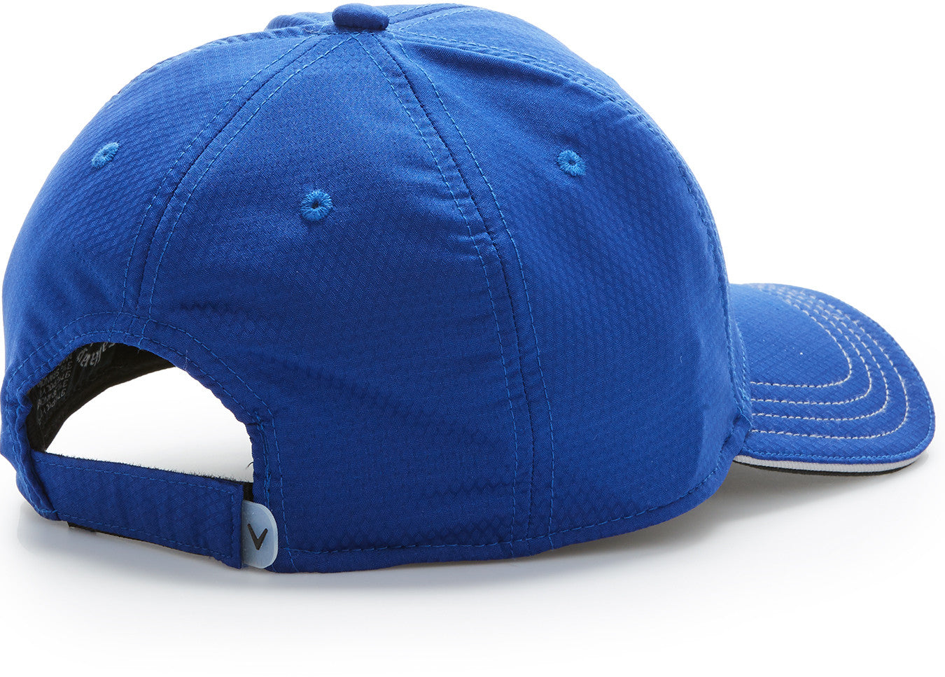 blue Callaway Liquid Metal Cap back view on a white background
