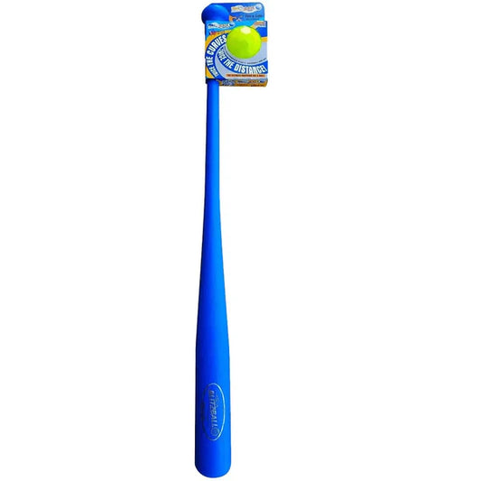 plastic Blitzball Bat & Ball Set in blue color on white background