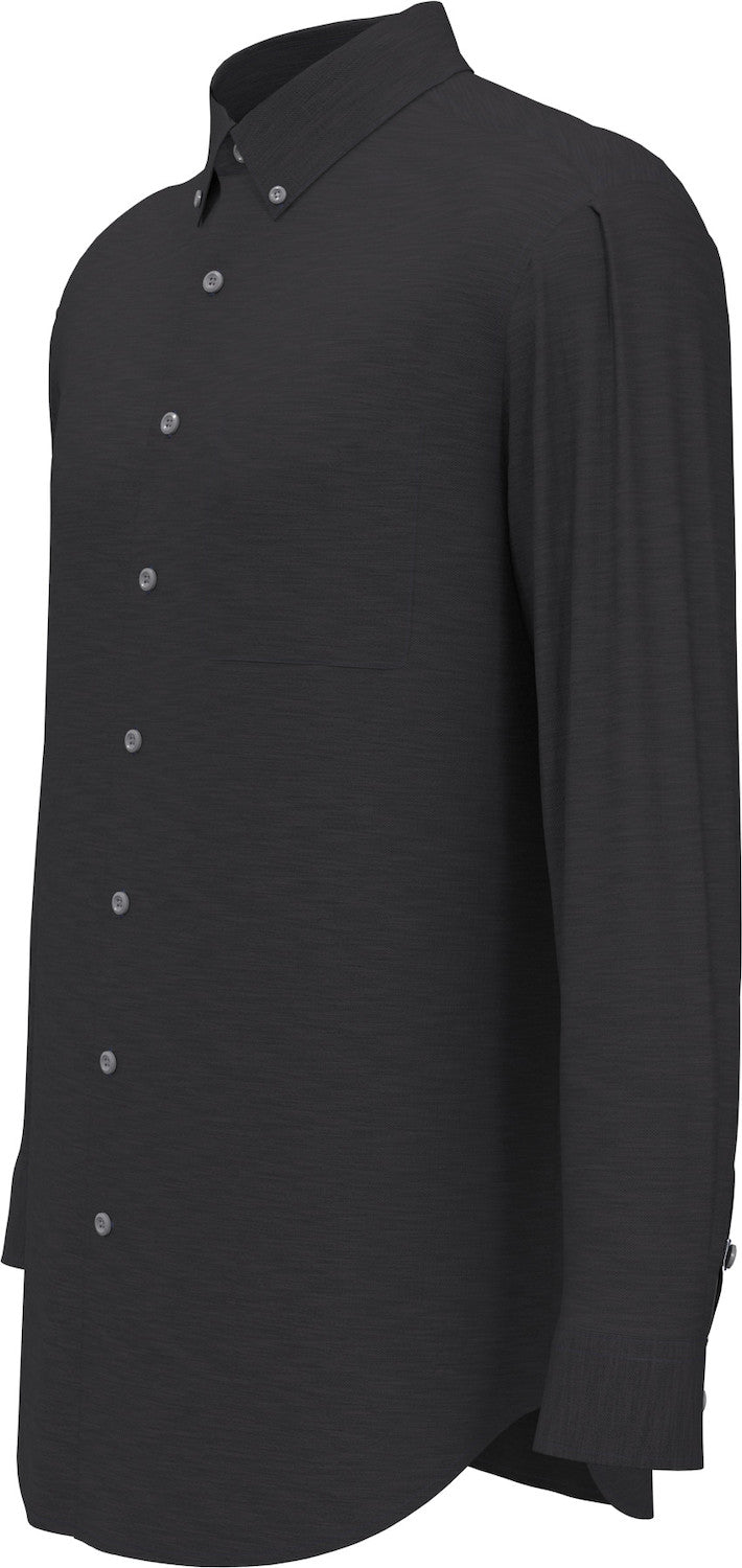 Heathered Woven Shirt