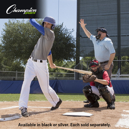 Champion Ultra Lightweight Umpire Face Mask With Drytek