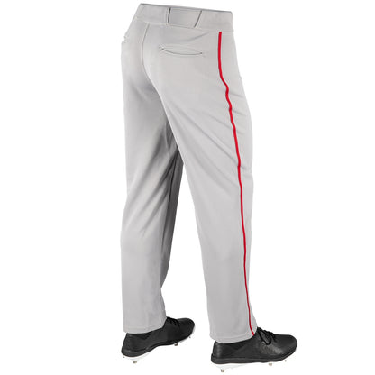 Mvp Open Bottom Baseball Pant W/braid