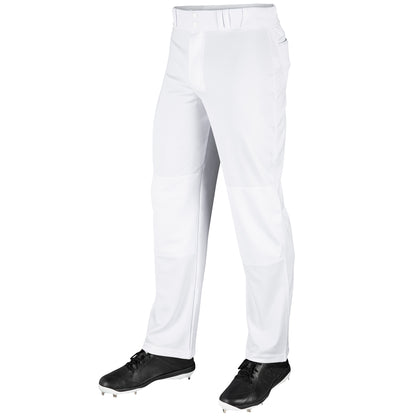 Open Bottom Relaxed Fit Baseball Pant