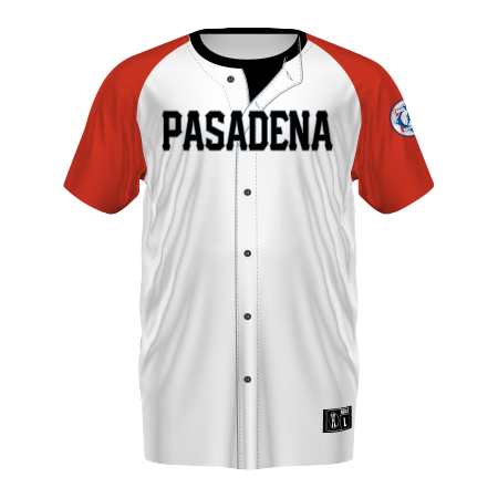 Babe Ruth FreeStyle Sublimated Crew Neck Baseball Jersey