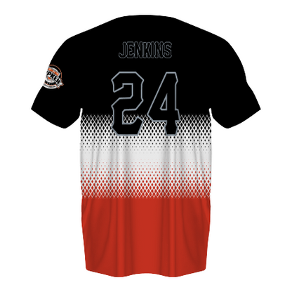 Babe Ruth FreeStyle Sublimated Crew Neck Baseball Jersey