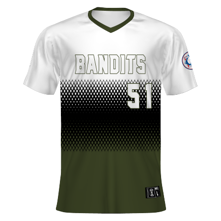 Babe Ruth Freestyle Sublimated V-neck Baseball Jersey