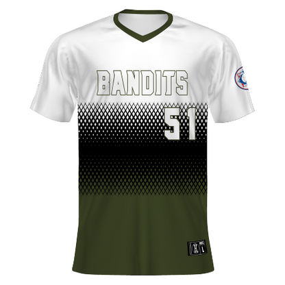 Babe Ruth Freestyle Sublimated V-neck Baseball Jersey