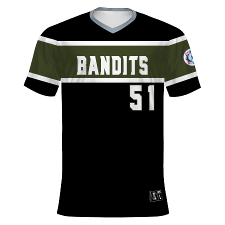 Babe Ruth Freestyle Sublimated V-neck Baseball Jersey