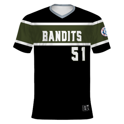 Babe Ruth Freestyle Sublimated V-neck Baseball Jersey