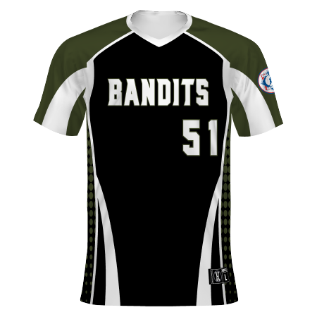 Babe Ruth Freestyle Sublimated V-neck Baseball Jersey