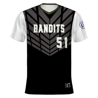 Babe Ruth Freestyle Sublimated V-neck Baseball Jersey