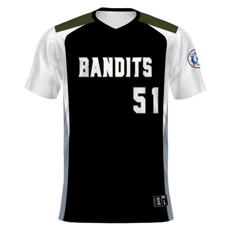 Babe Ruth Freestyle Sublimated V-neck Baseball Jersey