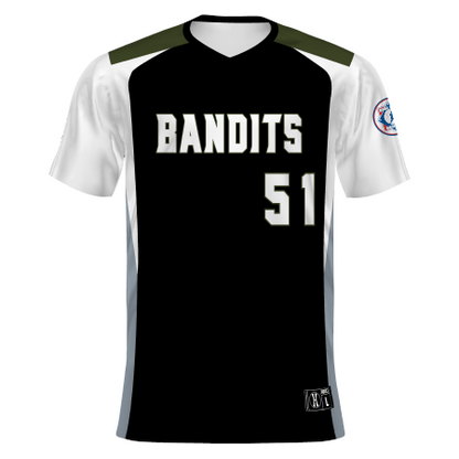 Babe Ruth Freestyle Sublimated V-neck Baseball Jersey