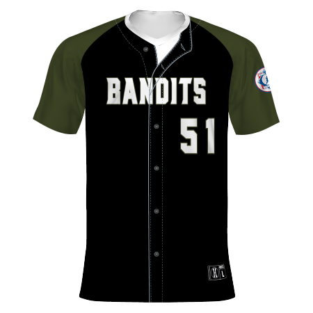 Babe Ruth Freestyle Sublimated V-neck Baseball Jersey