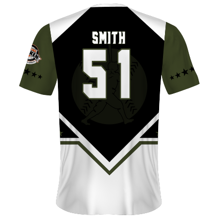 Babe Ruth Freestyle Sublimated V-neck Baseball Jersey